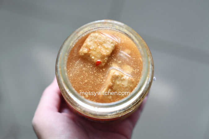 Fermented Chili Bean Curd (Yu Fu, Fu Yu)